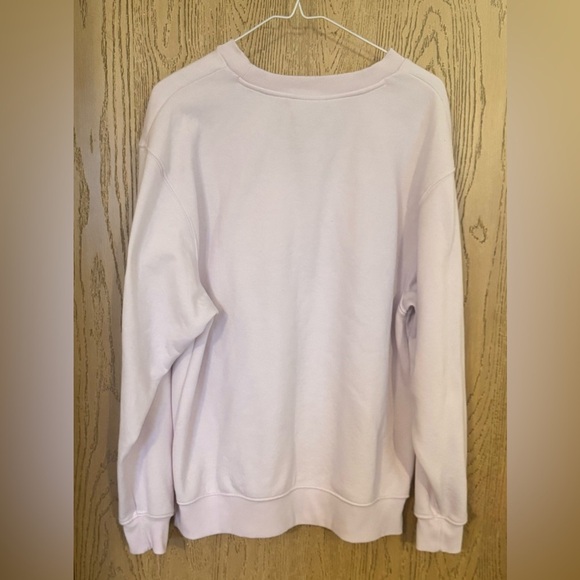 Cinnamoroll Women’s Large Sanrio Light Pink Sweatshirt Cute Graphic Crew Neck - Picture 3 of 9